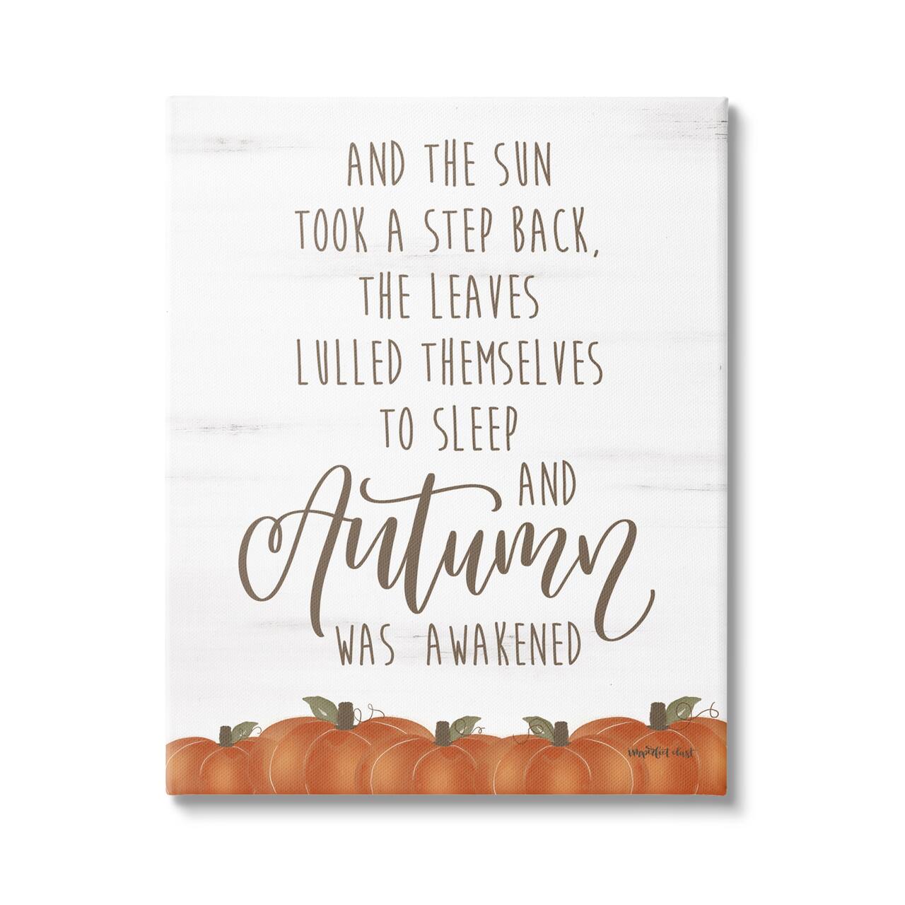 Stupell Industries Autumn Awakened Canvas Wall Art